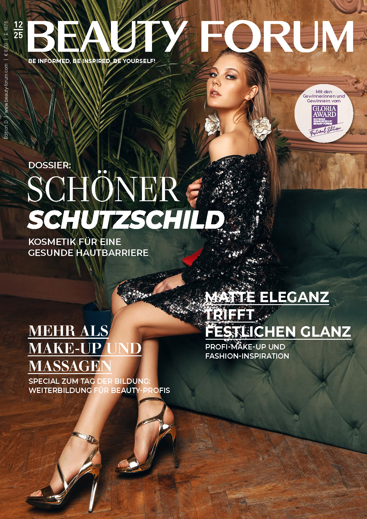 BEAUTY FORUM Cover 08/25